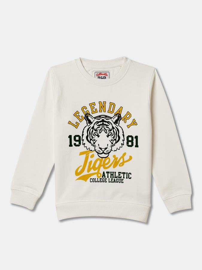 Full Sleeve Graphic Print Boys Sweatshirt