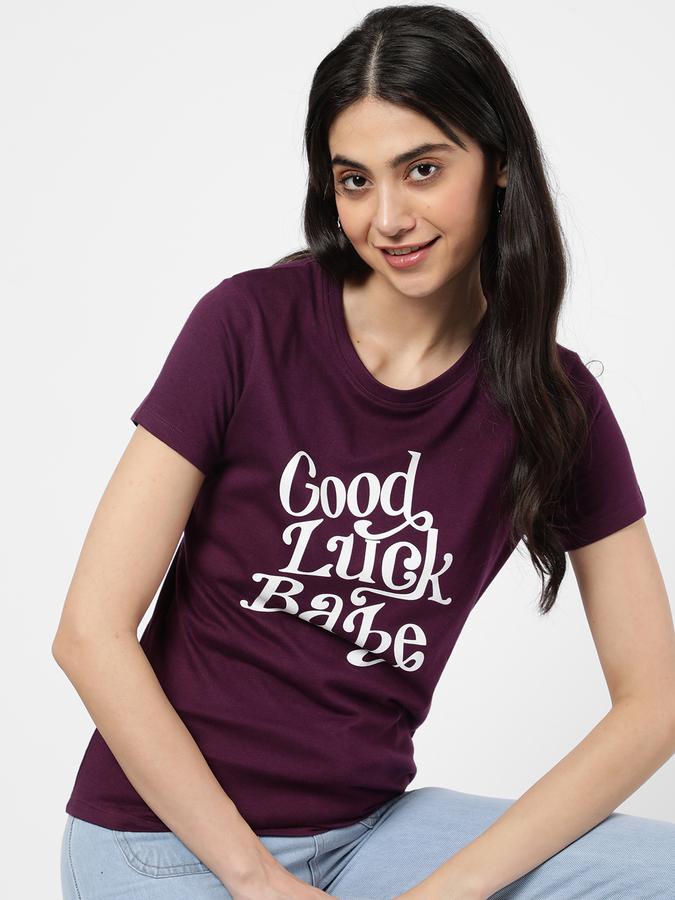 R&B Women Purple T-Shirt image number 0