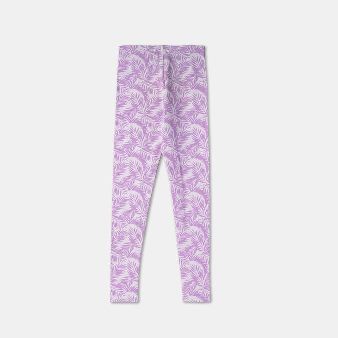 Girls Tropical Print Leggings image number 1