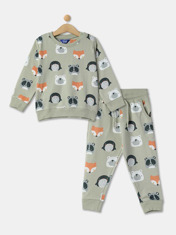 R&B Boys Green Fashion Sets