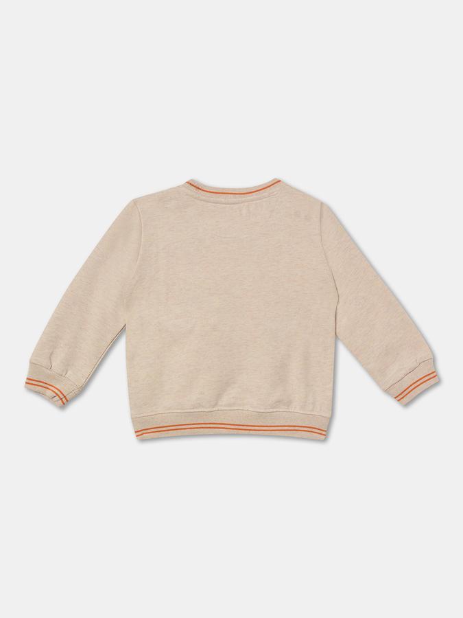 Boys Relaxed Fit Full Sleeve Crew Neck SweaT-Shirt