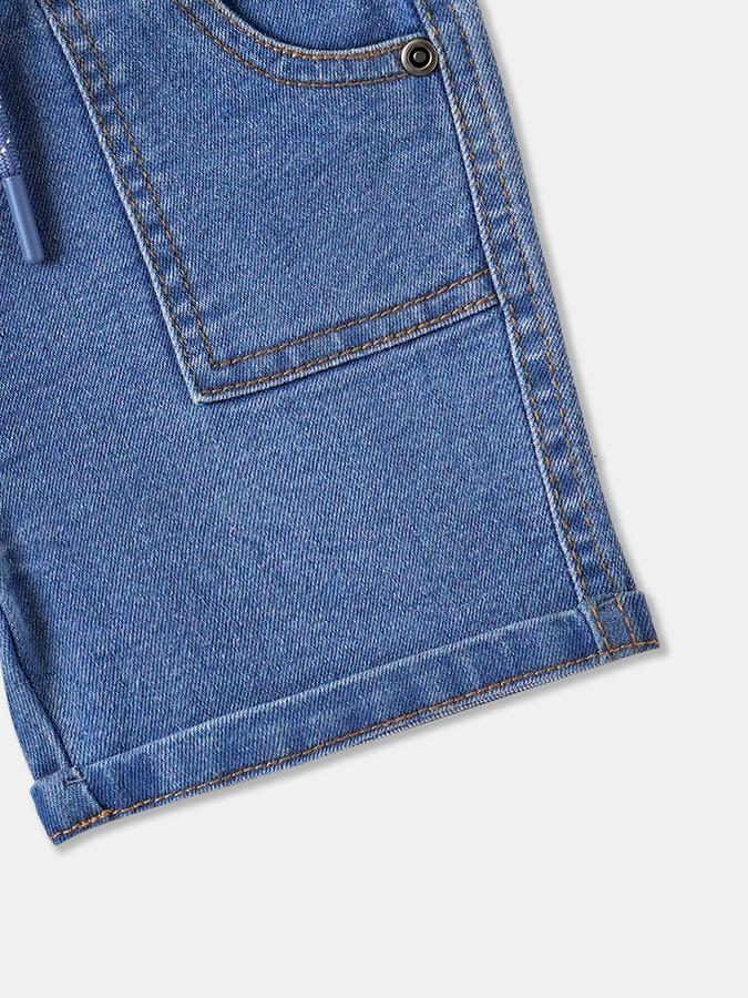 R&B Short For Baby Boys Casual Solid Cotton Blend image number 2