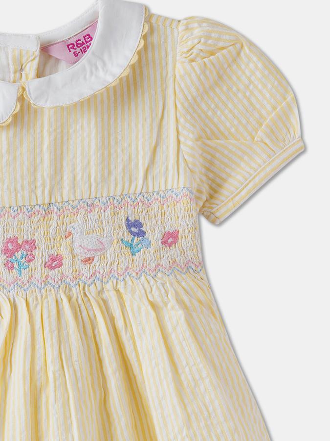 Girls Embroidered Dress image number 2