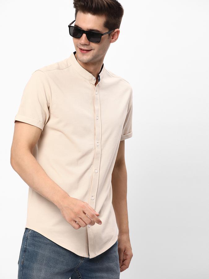 R&B Men's Casual Knitted Shirt image number 0