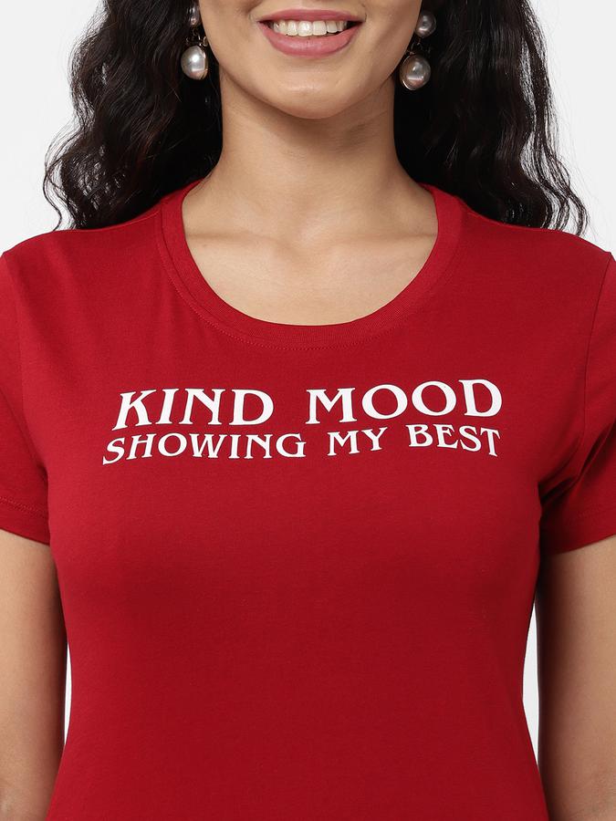 R&B Women Red T-Shirt image number 3