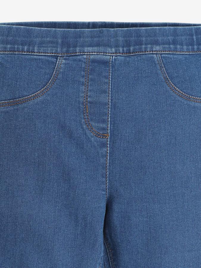 R&B Girls Blue Regular Fit Mid-Rise Jeans