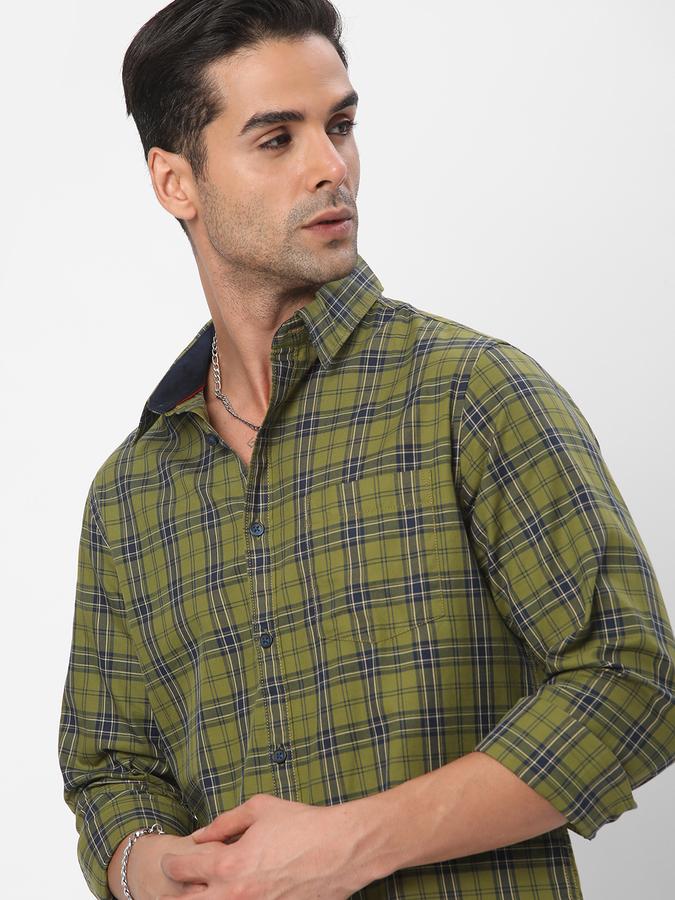 R&B Men's Checked Casual Shirt image number 0