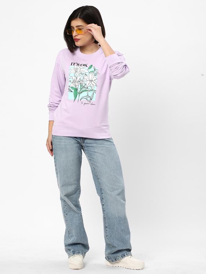 Women Graphic Print Sweatshirt image number 1