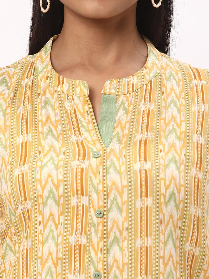 Women Printed Straight Kurta image number 3