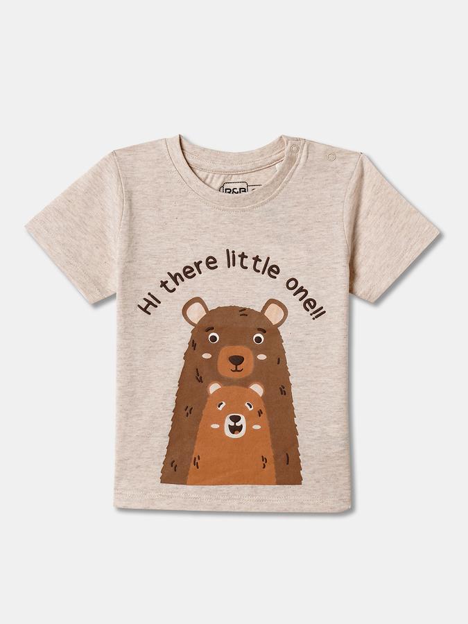 Baby Boys Graphic Print Pure Cotton Regular T Shirt image number 0