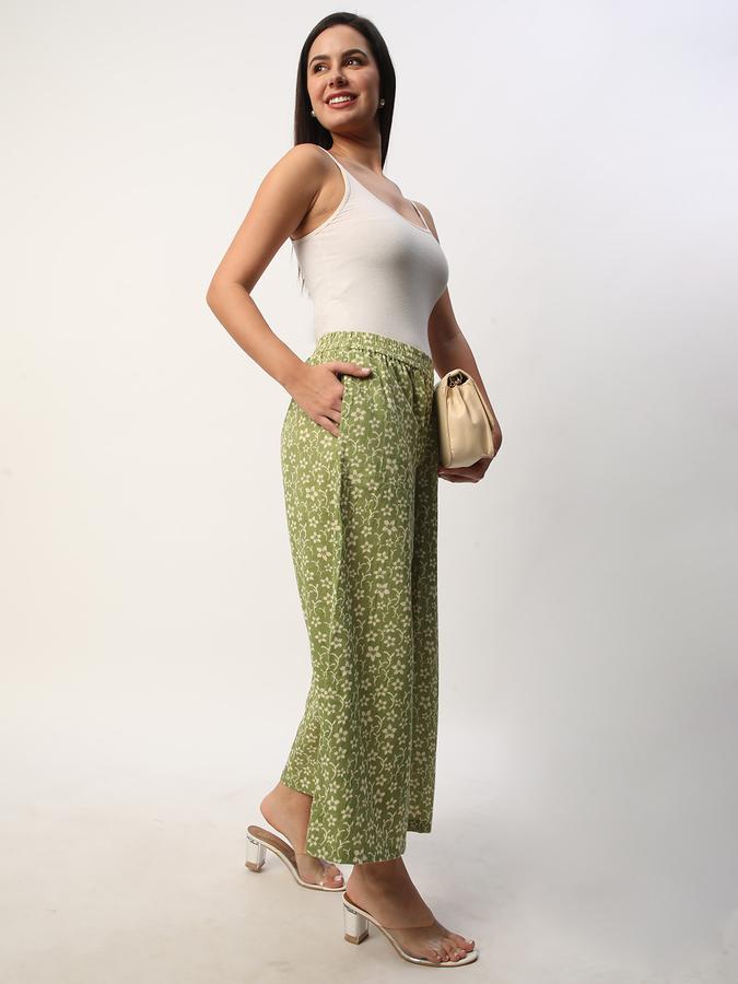 Women Ethnic Printed Pants image number 1