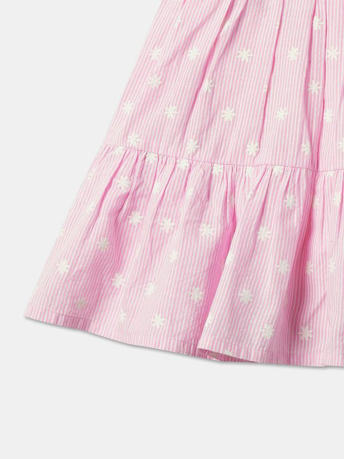 R&B Girls Pink Casual Dresses image number 3