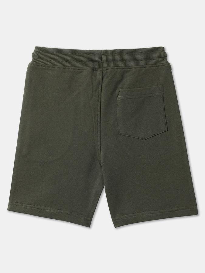Boys Graphic Print Regular Fit Shorts with Insert Pockets image number 1