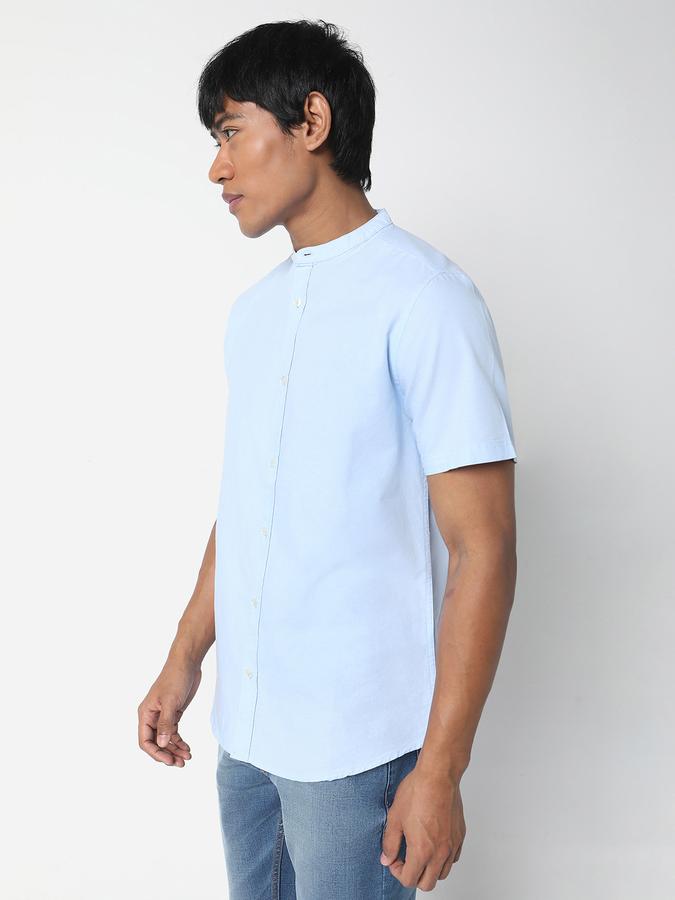 R&B Men's Solid Casual Shirt image number 1