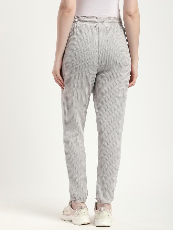 Women Polyester Blend Regular Fit Drawstring Solid Joggers