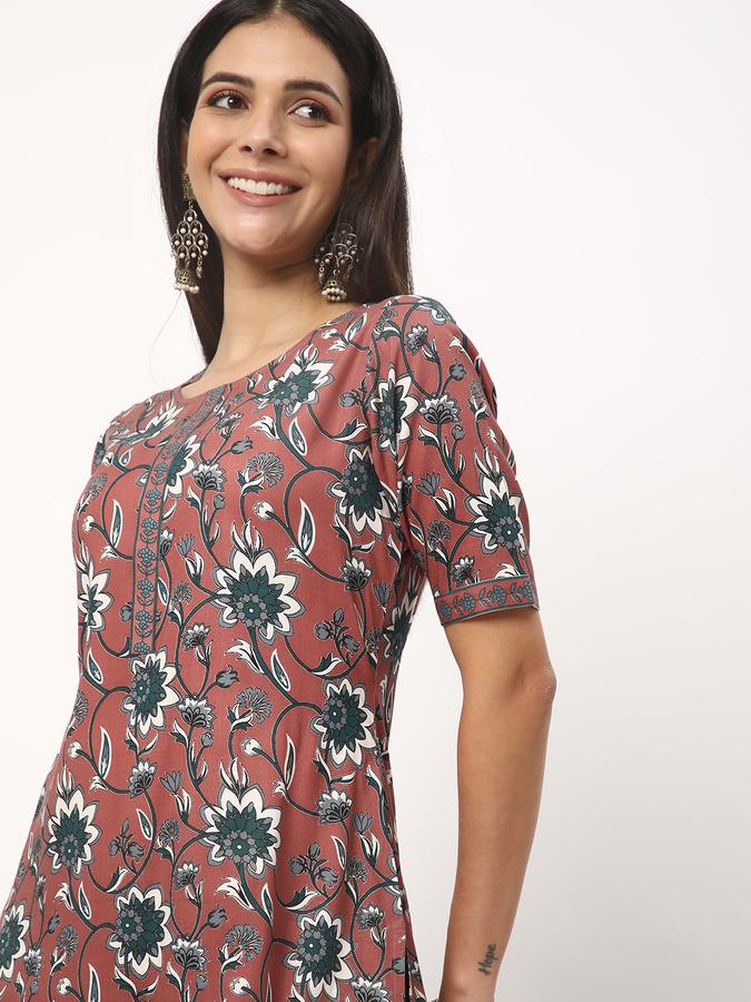 R&B Women Pink Kurtas