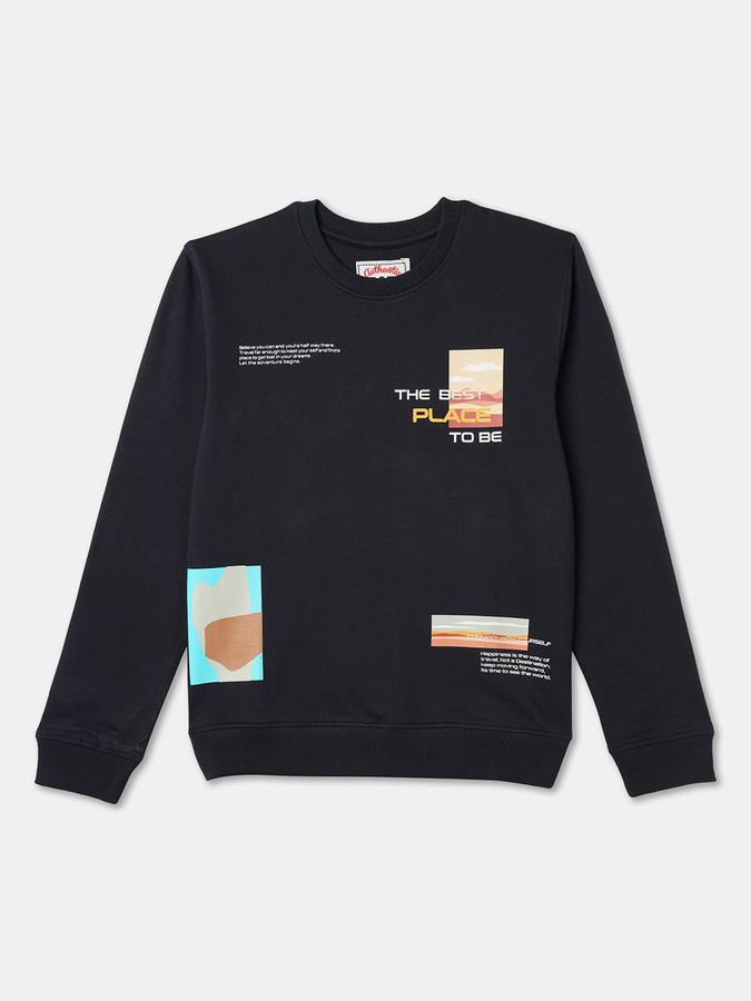 Full Sleeve Graphic Print Boys Sweatshirt