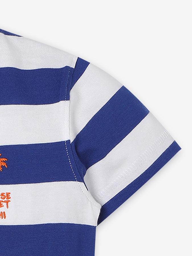 Striped Crew-Neck T-Shirt image number 3