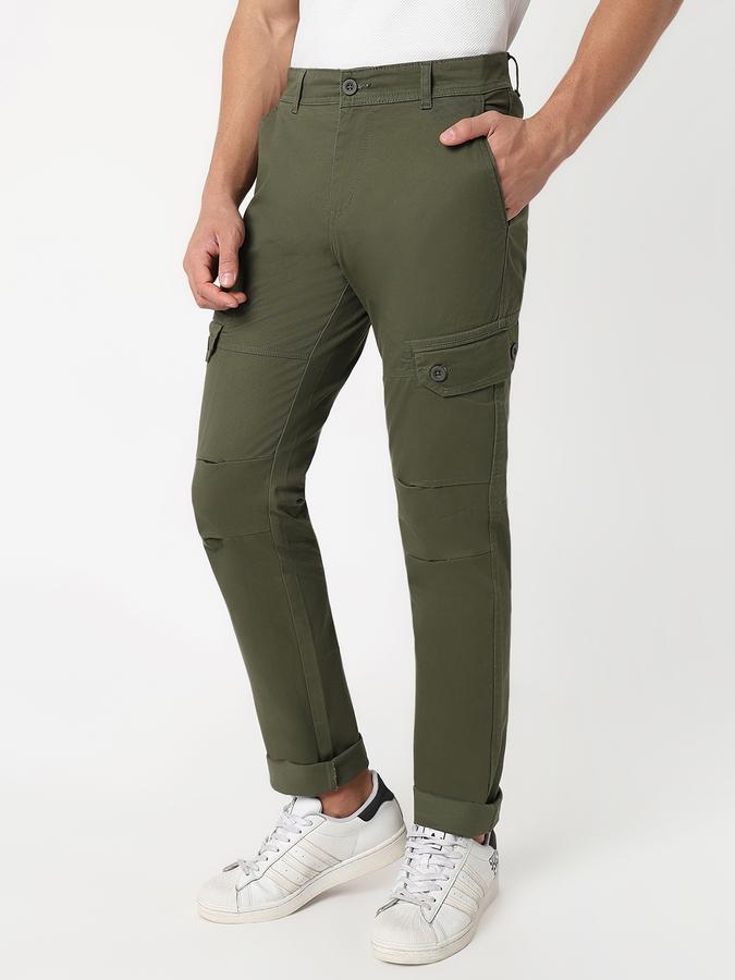 R&B Men Regular Fit Casual Trousers image number 2