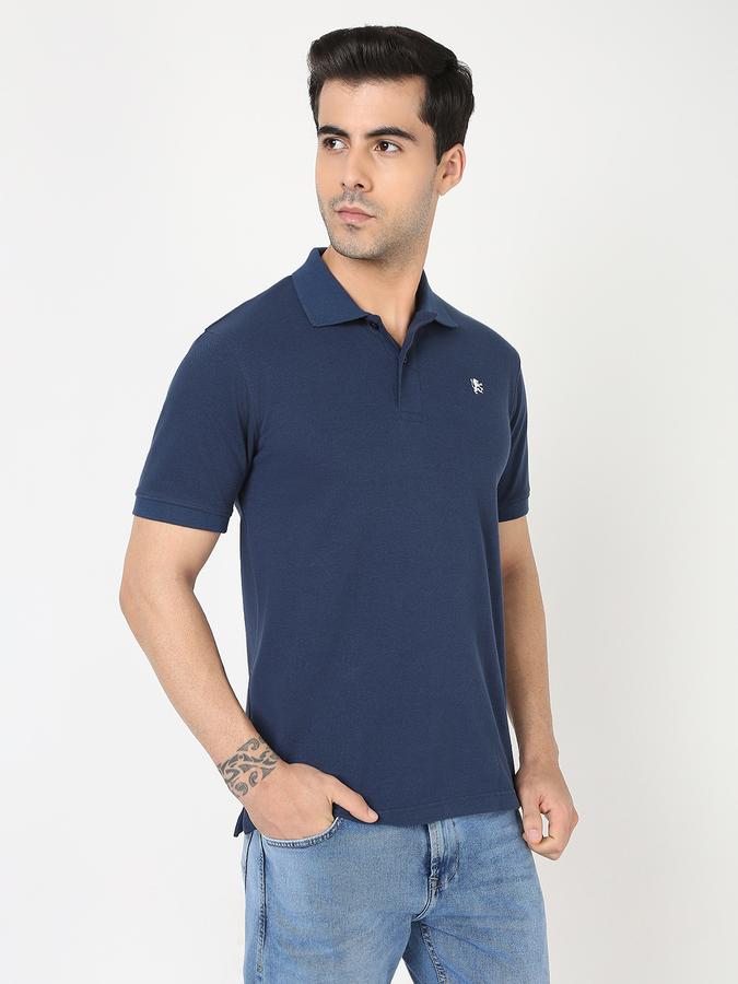 Men Regular Fit Polo T-Shirt image number 2