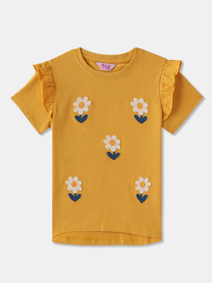 Girls Pure Cotton Knit Top 