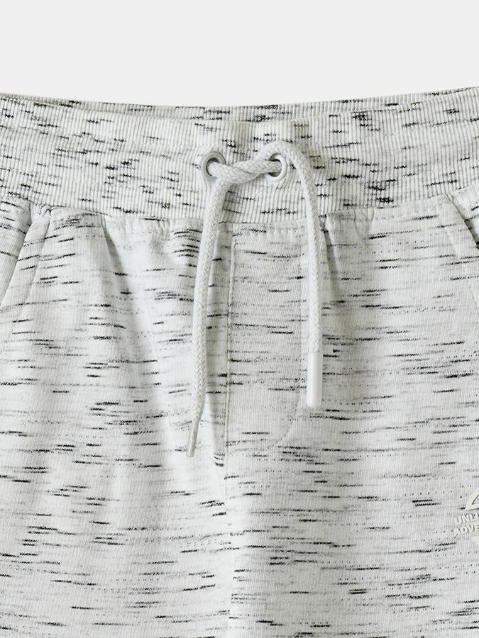 Boys Cotton Regular Fit Drawstring Waist Printed Joggers