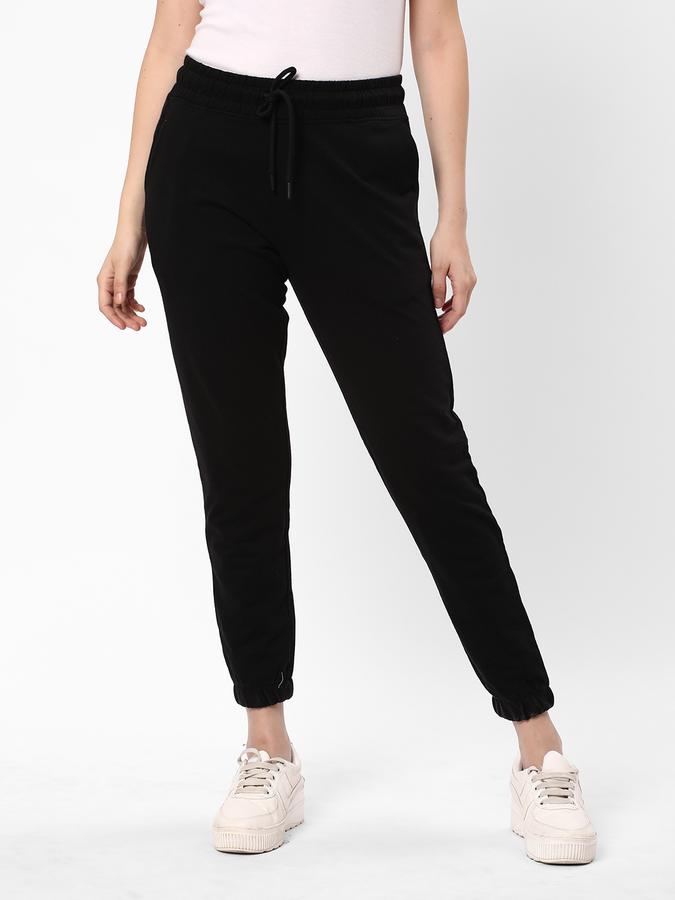 R&B Women Black Pants & Trousers