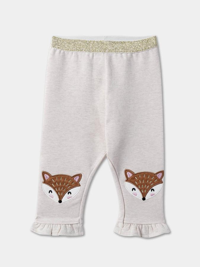 Regular Fit Baby Girls Trousers
