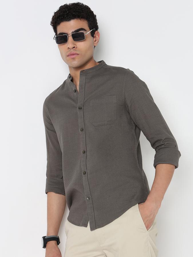 Men Solid Casual Shirt 