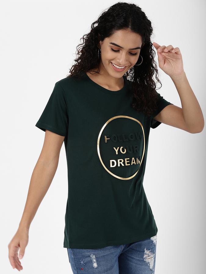 R&B Women's Sequin Patch T-Shirt