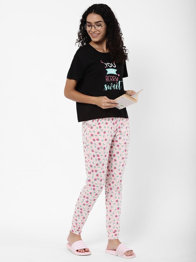 R&B Women's Printed Sleepwear Set image number 1