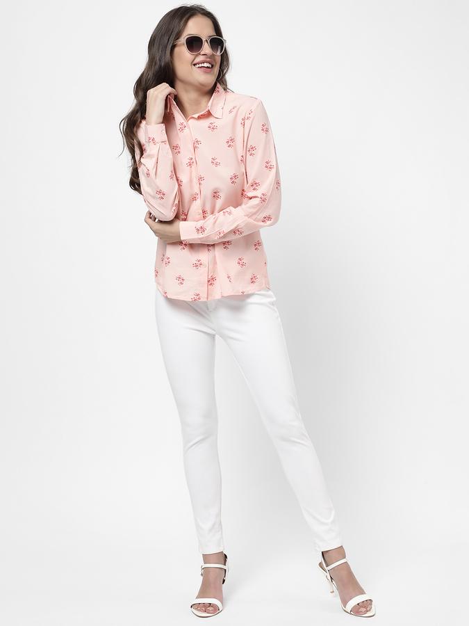 R&B Women's Basic Printed Shirt image number 1