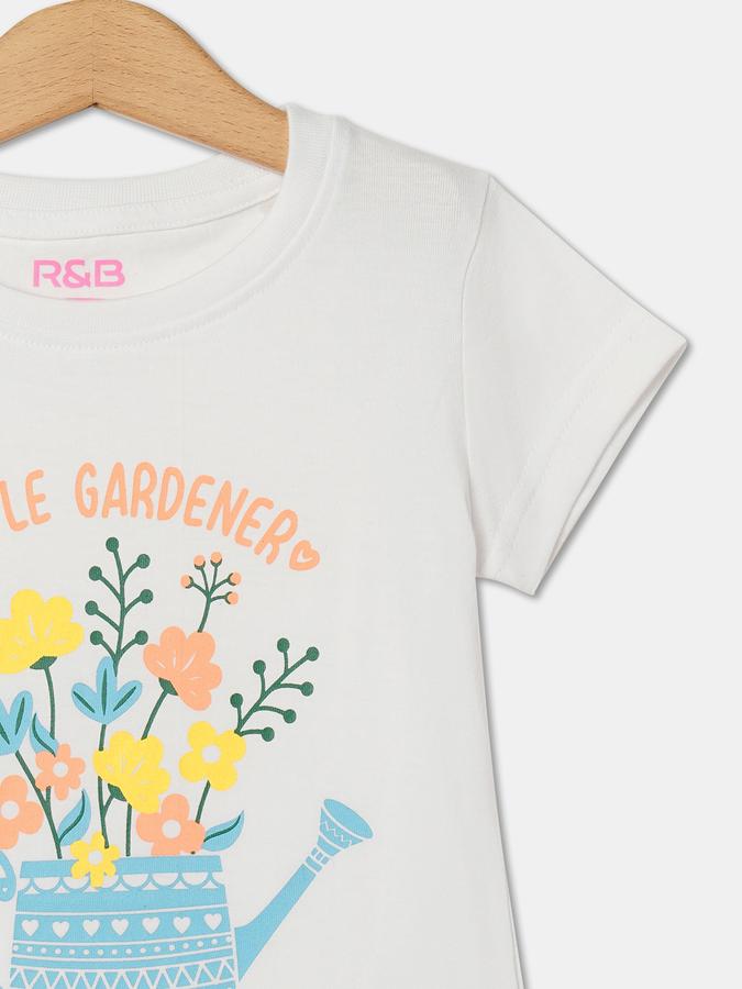 R&B Girl's Round Neck Graphic Tee image number 2