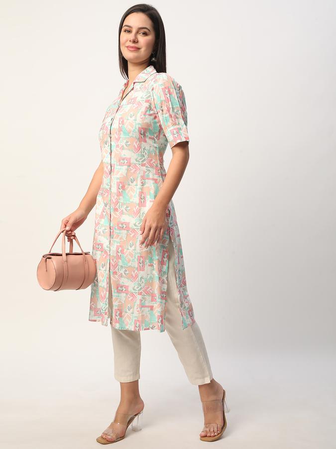 Women Ethnic Printed Kurtas image number 1