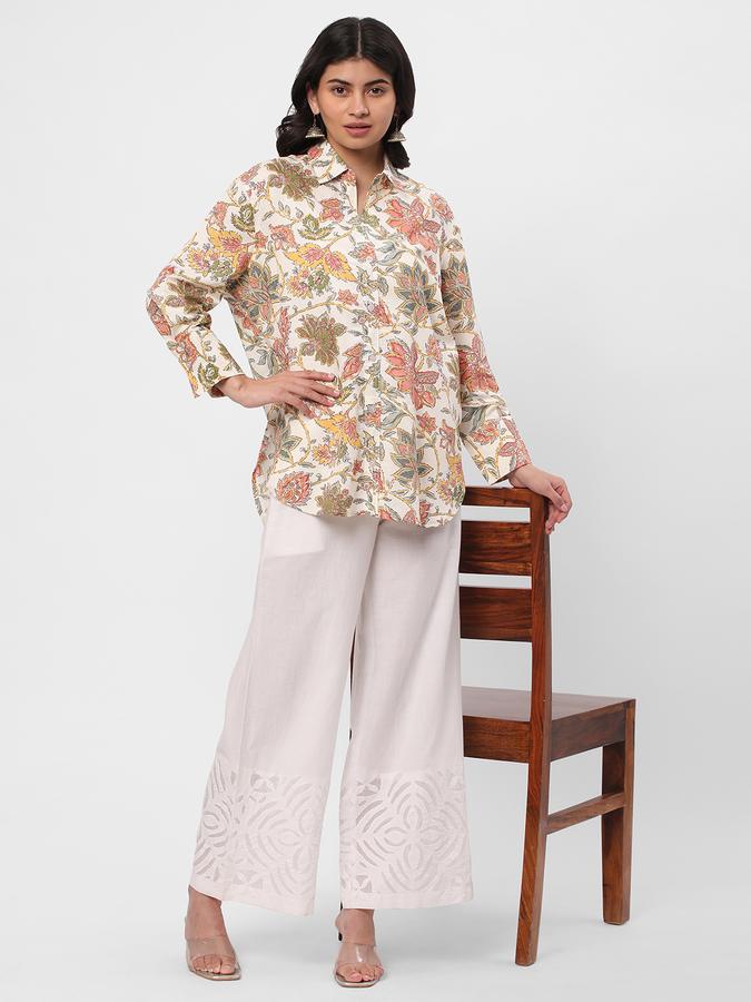 Women Floral Print Regular Fit Top image number 1