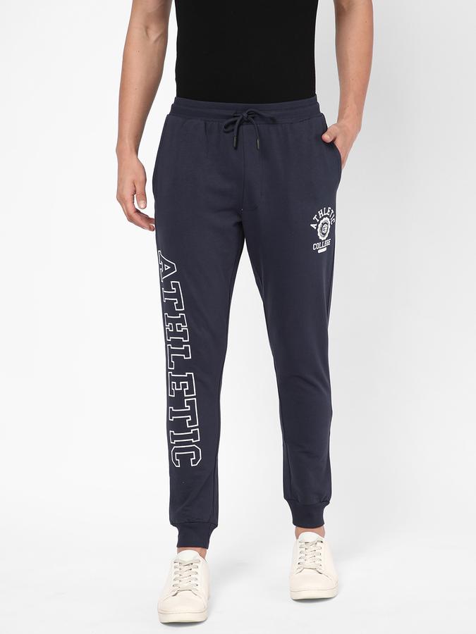 R&B Men Blue Casual Trousers image number 0