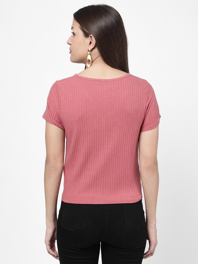 R&B Women's Printed Tie-Up Top image number 2