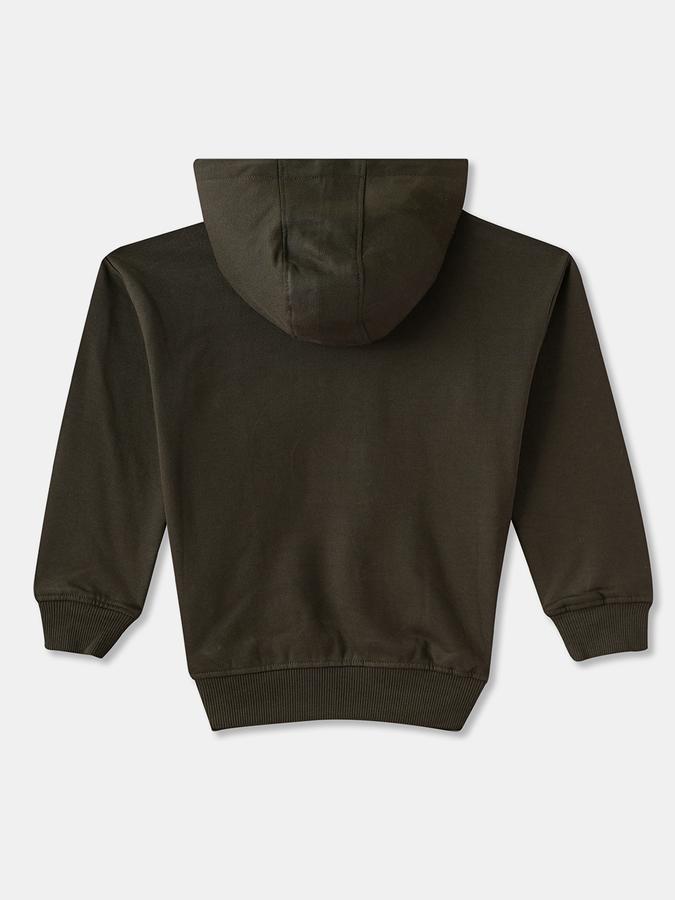 Boys Relaxed Fit Full Sleeve Hooded SweaT-Shirt