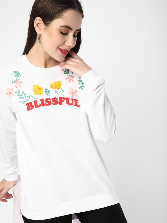 R&B Women White Sweatshirt image number 0