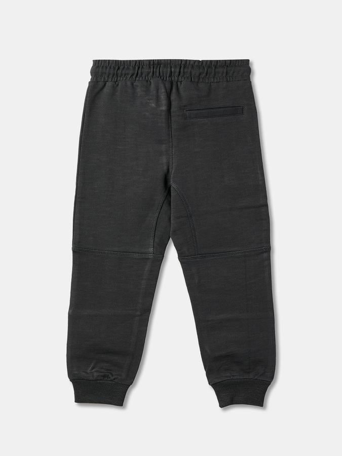 Boys Tapered Fit Drawstring Waist Cuffed Hem Jogger
