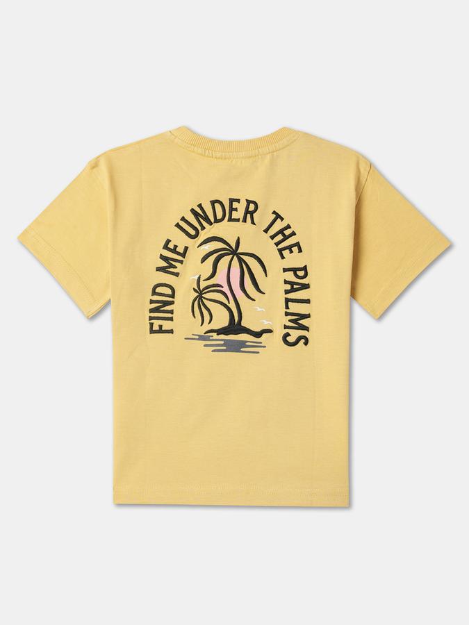 Boys Regular Fit Short Sleeve Crew Neck T-Shirt