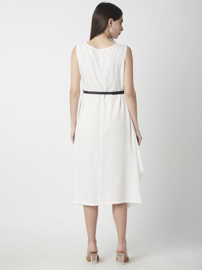 Women Viscose Printed A Line Ethnic Dress