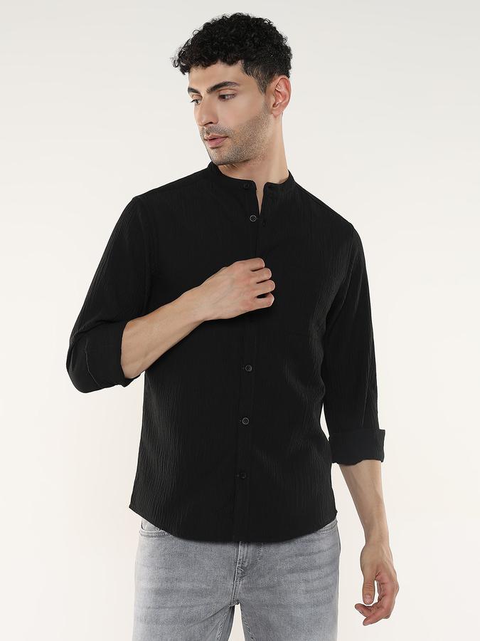 Men Solid Casual Shirt