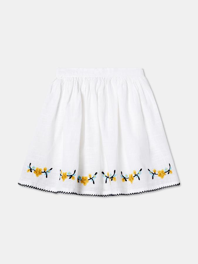 R&B Girls White Shorts & Skirts image number 0