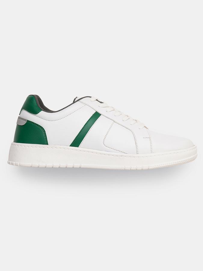 Men Low-Top Lace-Up Shoes image number 1