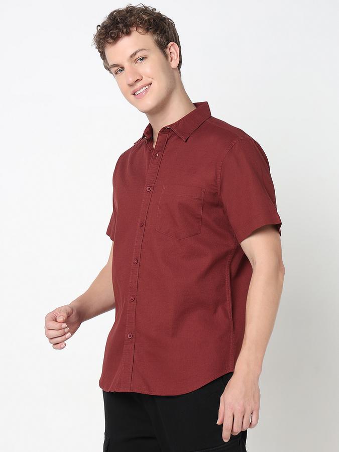 R&B MENS Long sleeves Casual Solid SHIRT image number 1