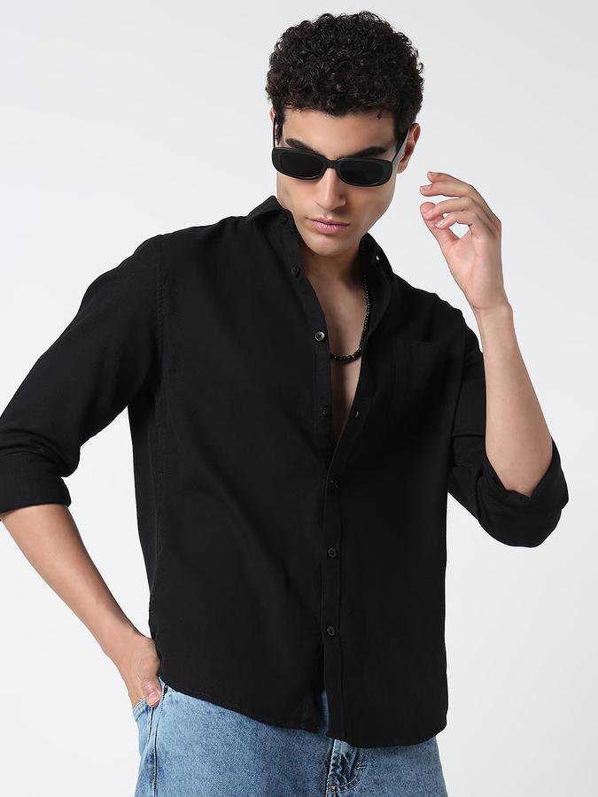 Men Solid Casual Shirt 
