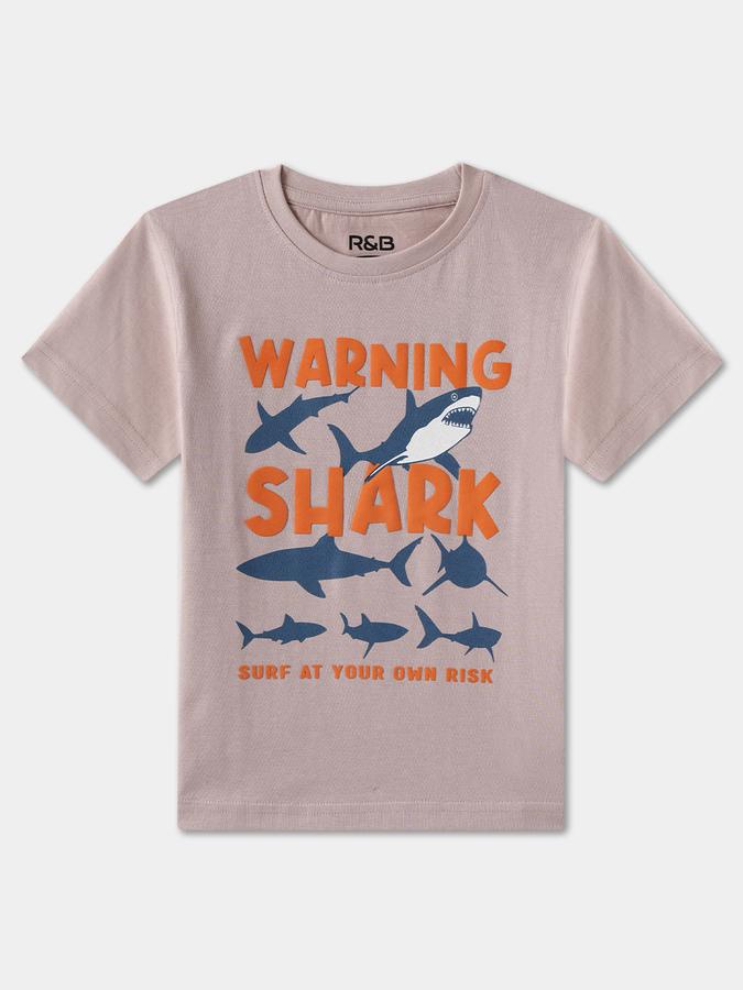 Boys Graphic Print Pure Cotton Regular T Shirt image number 0