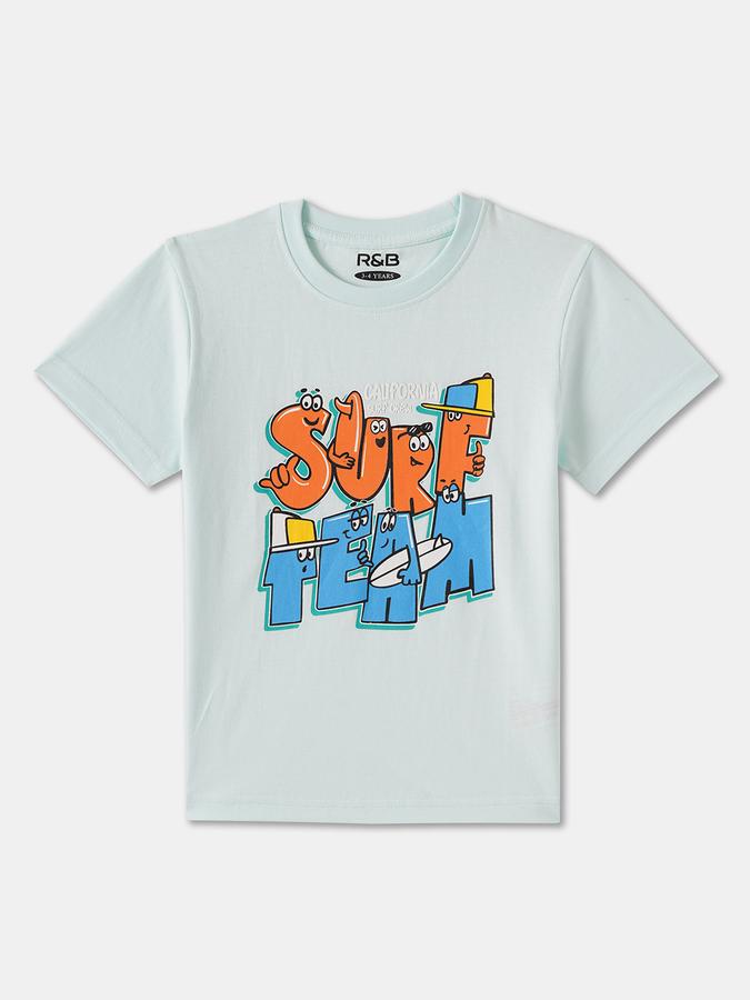 Boys Regular Fit Short Sleeve Crew Neck T-Shirt