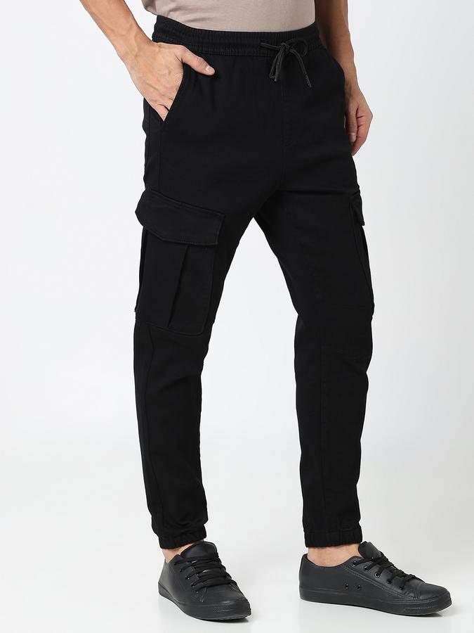 Men Solid Jeans image number 3